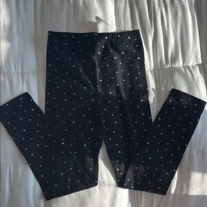 Epic Threads Black and White Starry Leggings